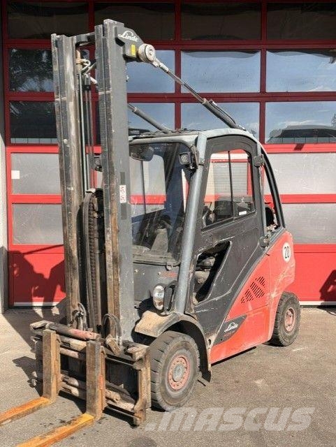Linde H25T-02 LPGフォークリフト
