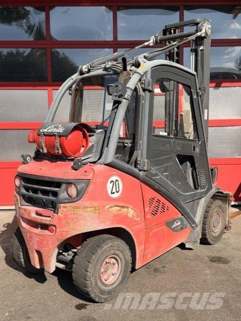 Linde H25T-02 LPGフォークリフト