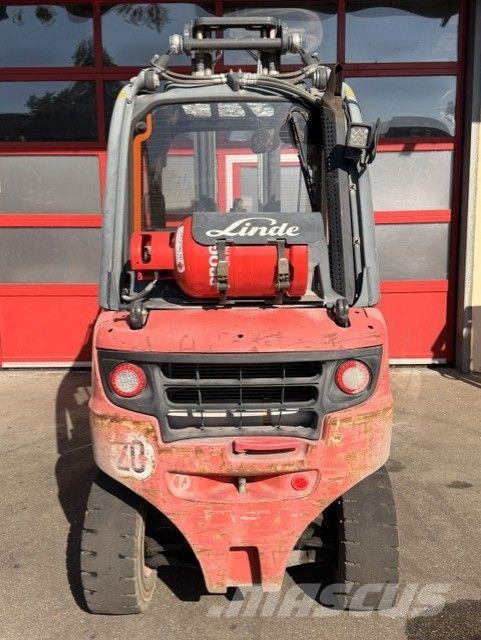 Linde H25T-02 LPGフォークリフト