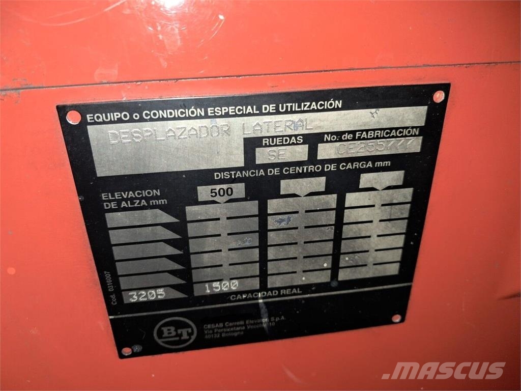 BT CBE 15 T Övriga motviktstruckar