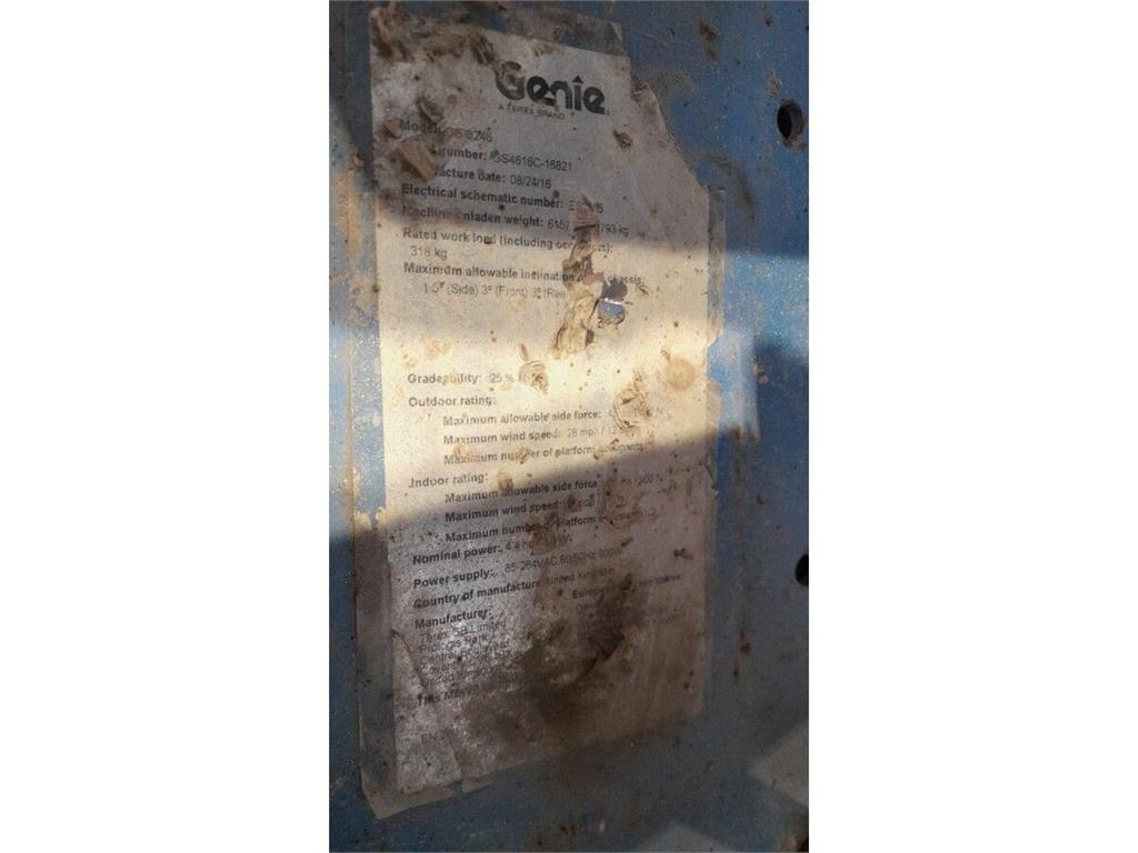 Genie GS-3246 Saxlifte