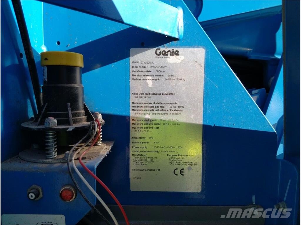 Genie Z-30/20N Elevadores braços articulados