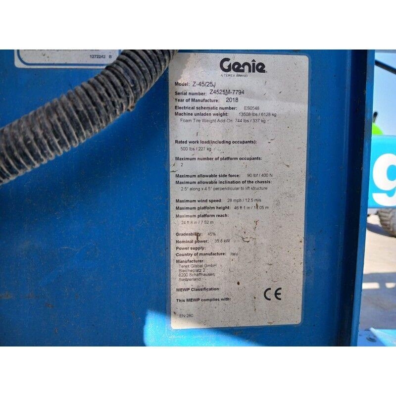 Genie Z45/25J Колінчаті підйомники
