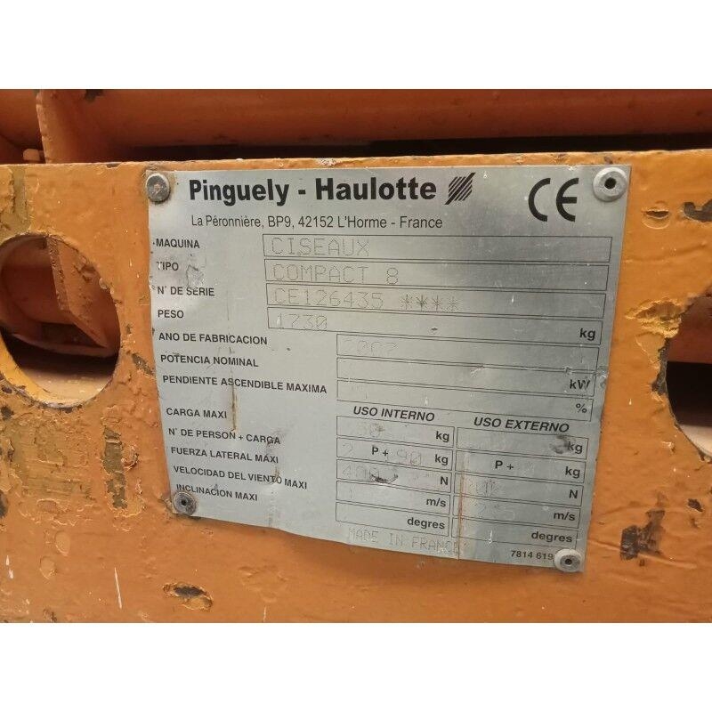 Haulotte COMPACT 8 Plataformas tijera
