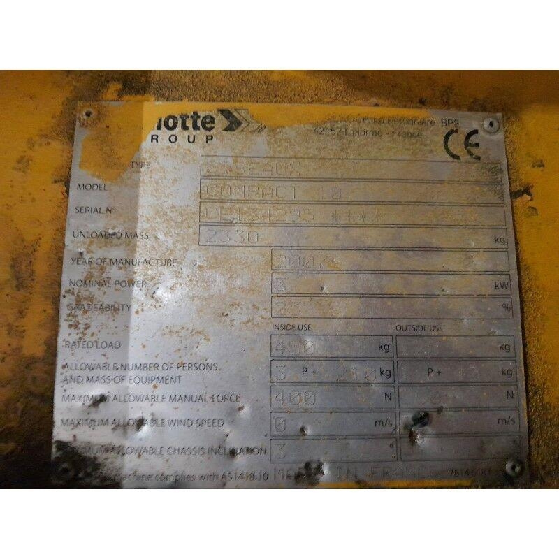 Haulotte COMPACT 10 Ножничные подъемники