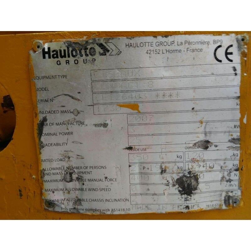 Haulotte COMPACT 8 Elevadores de tesoura
