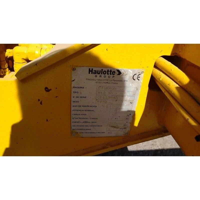 Haulotte H12SX Plataformas tijera