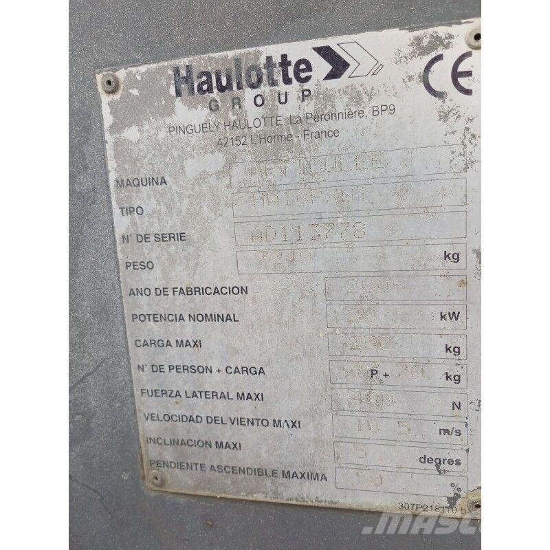 Haulotte HA16PXNT Zglobne podizne platforme