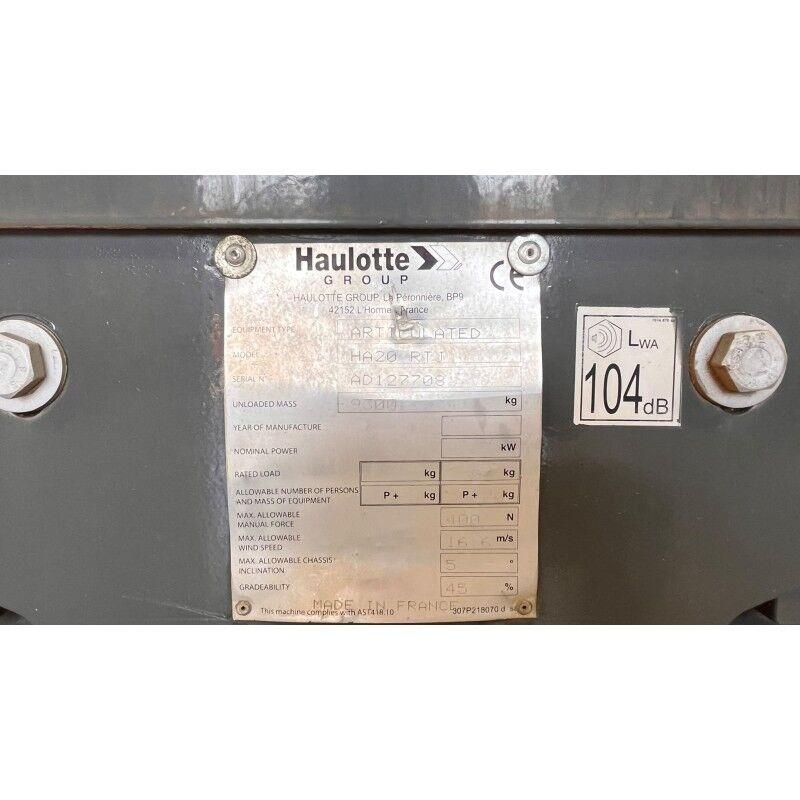 Haulotte HA20 RTJ Kuukulkijat