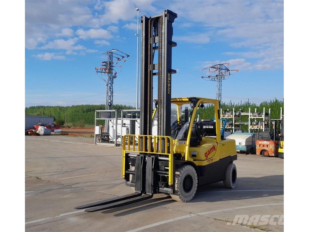 Hyster H5.0FT LPG gaffeltrucks
