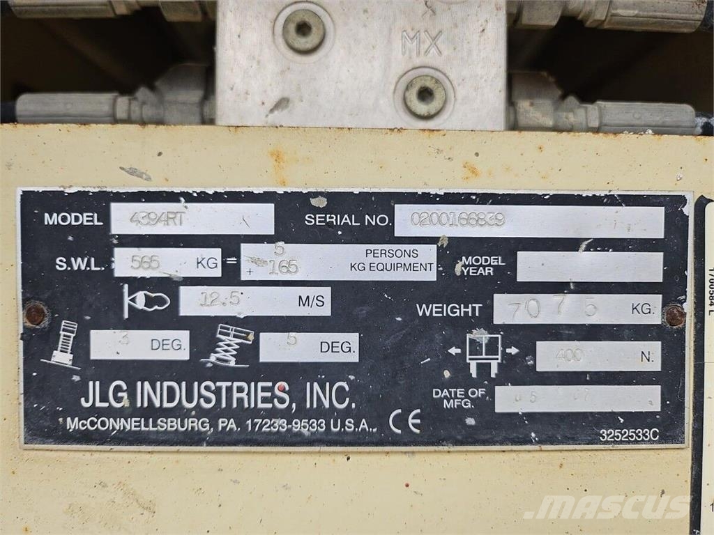 JLG 4394RT Scheren-Arbeitsbühnen