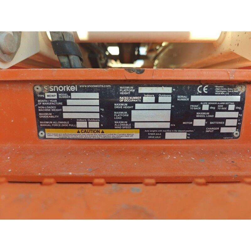 Snorkel S3219E Makasli platformlar