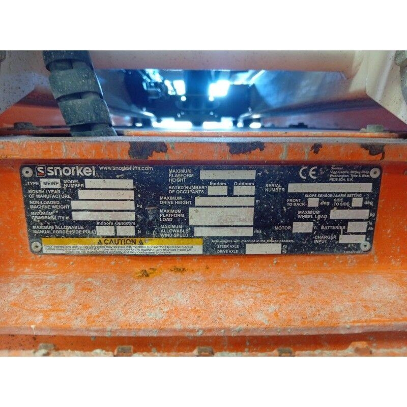 Snorkel S3219E Makasli platformlar