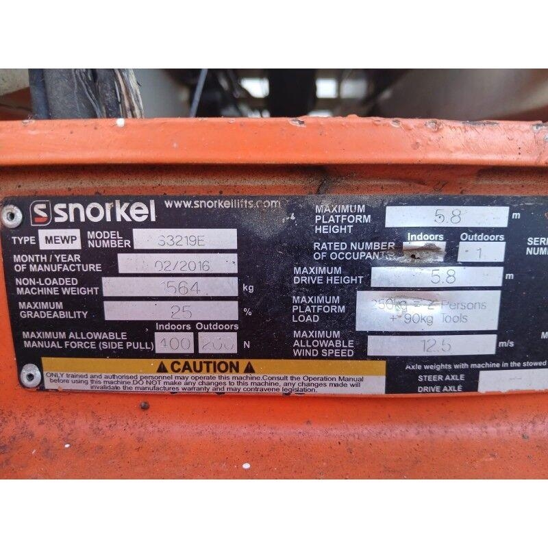 Snorkel S3219E Saksilavat