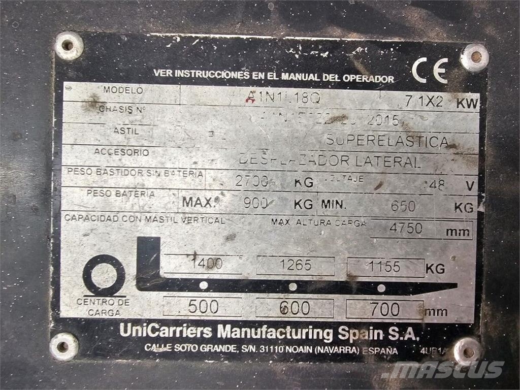 UniCarriers A1N1L18Q Viljuškari - ostalo