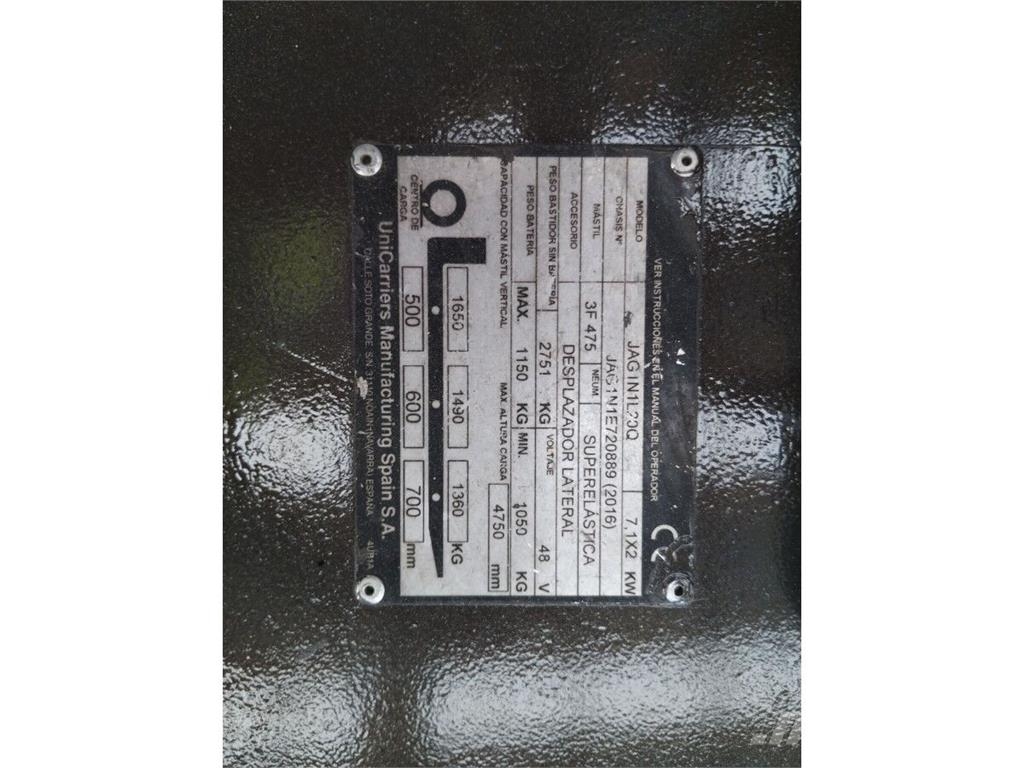 UniCarriers JAG1N1L20Q Empilhadores eléctricos