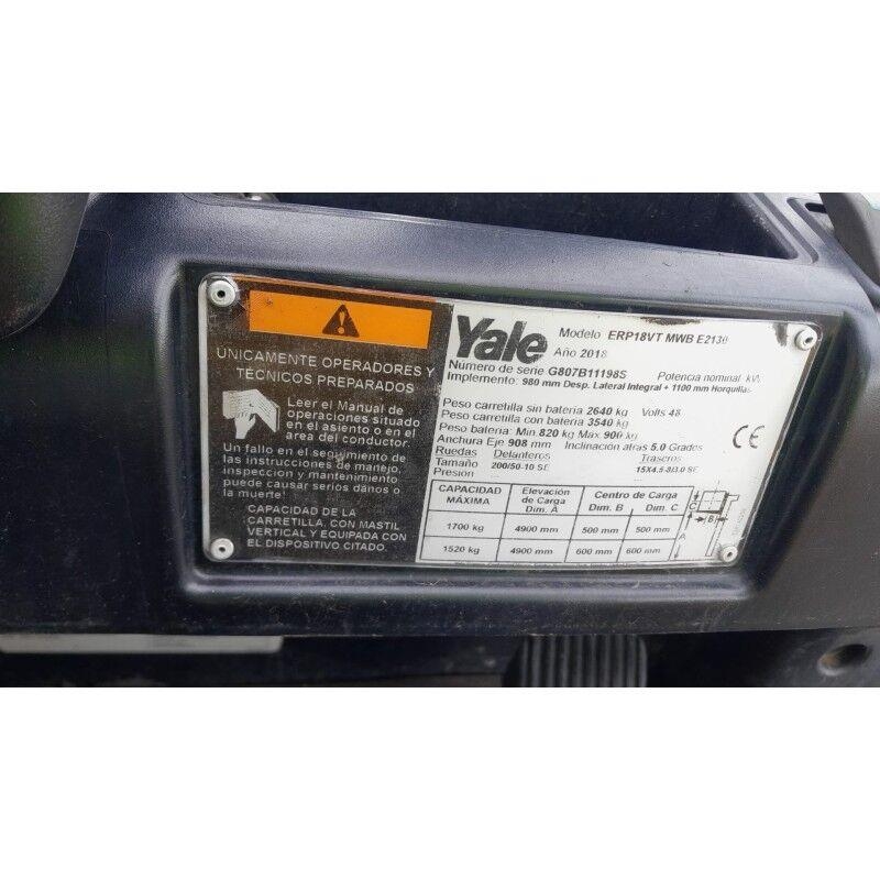 Yale ERP18VTMWB Muut haarukkatrukit