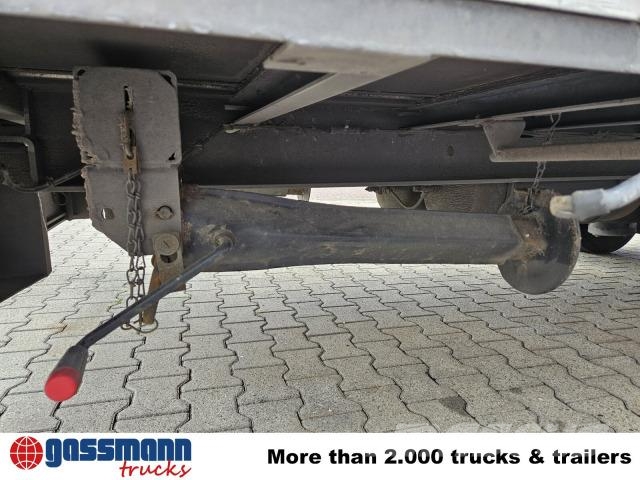 Ackermann Z-KA-F 10.5/7.6TZ, Schiebeplane links Gesloten opbouw trailers