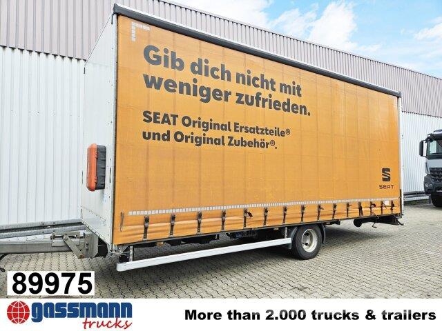 Ackermann Z-KA-F 10.5/7.6TZ, Schiebeplane links Gesloten opbouw trailers