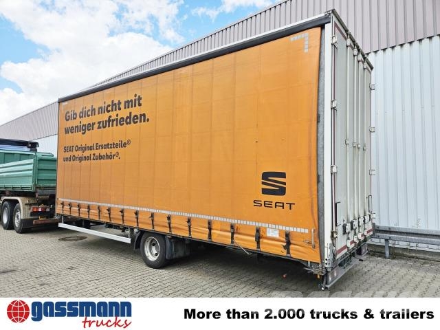 Ackermann Z-KA-F 10.5/7.6TZ, Schiebeplane links Gesloten opbouw trailers