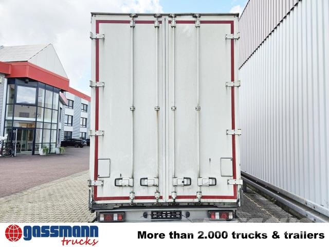 Ackermann Z-KA-F 10.5/7.6TZ, Schiebeplane links Gesloten opbouw trailers