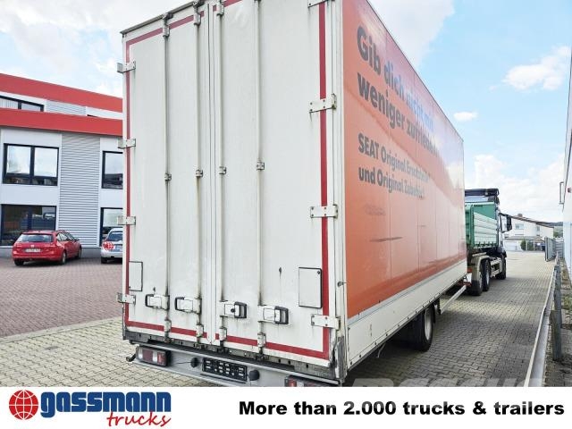 Ackermann Z-KA-F 10.5/7.6TZ, Schiebeplane links Gesloten opbouw trailers