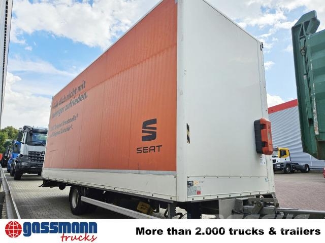 Ackermann Z-KA-F 10.5/7.6TZ, Schiebeplane links Gesloten opbouw trailers