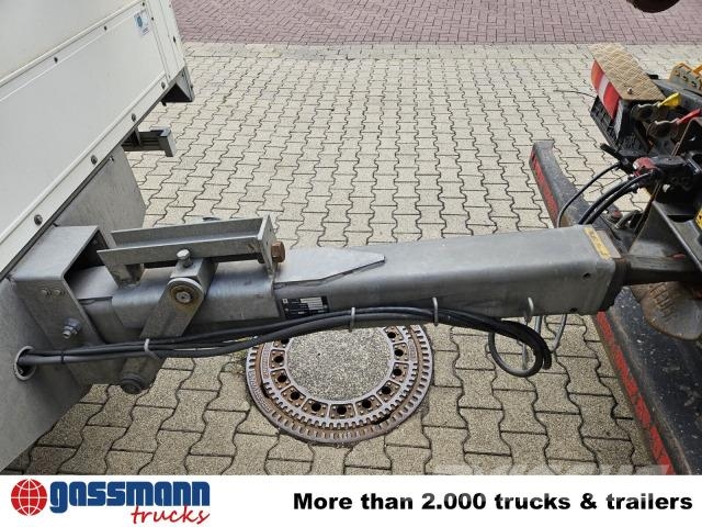 Ackermann Z-KA-F 10.5/7.6TZ, Schiebeplane links Gesloten opbouw trailers