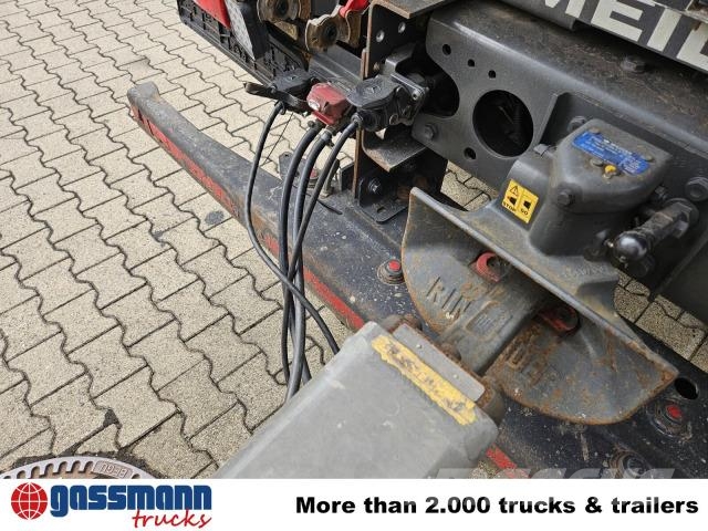 Ackermann Z-KA-F 10.5/7.6TZ, Schiebeplane links Gesloten opbouw trailers