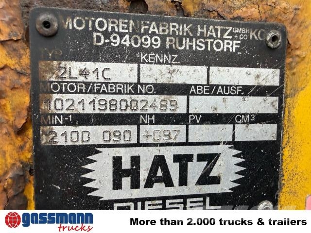 Andere Faehndrich AG TKS-Z13 Asphaltkocher 其他拖車