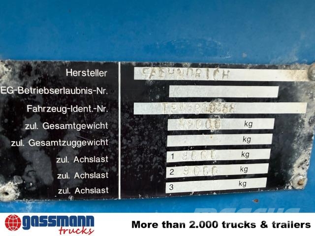 Andere Faehndrich AG TKS-Z13 Asphaltkocher 其他拖車