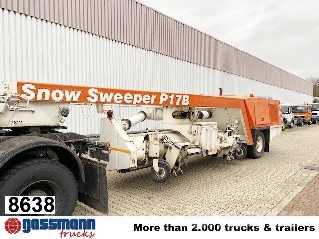 Andere Snow Sweeper P17B, V8-Motor, Kehrblasgerät, Інші напівпричепи