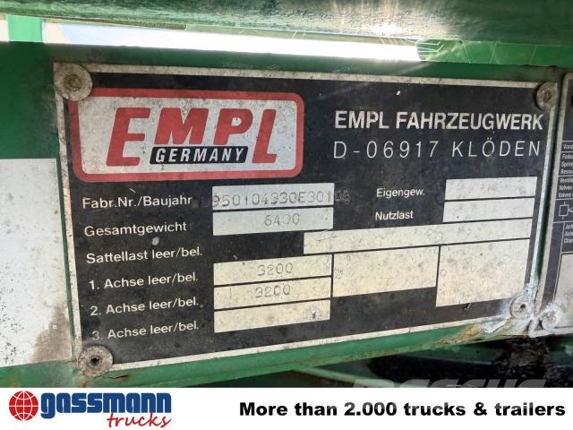 Andere TL 6,4 Spezial-Tiefladeanhänger, Ex-Polizei Other trailers