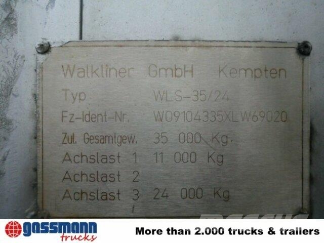Andere WALKLINER WLS 35/24, Walkingfloor mit Klapp Інші напівпричепи