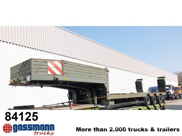 Blumhardt P 528/803-01, 3-Achs Satteltieflader, Semi-trailer blokvogn