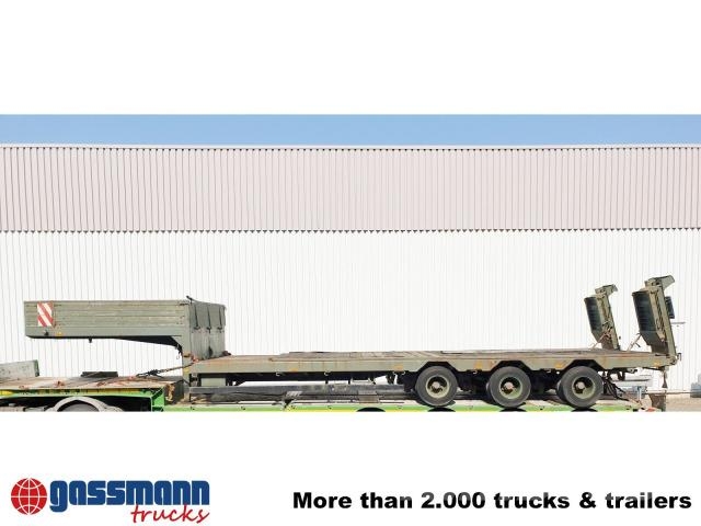 Blumhardt P 528/803-01, 3-Achs Satteltieflader, Semi-trailer blokvogn