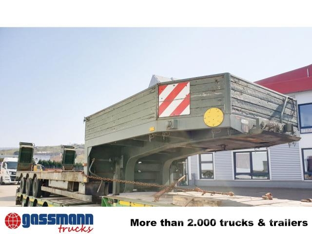 Blumhardt P 528/803-01, 3-Achs Satteltieflader, Semi-trailer blokvogn