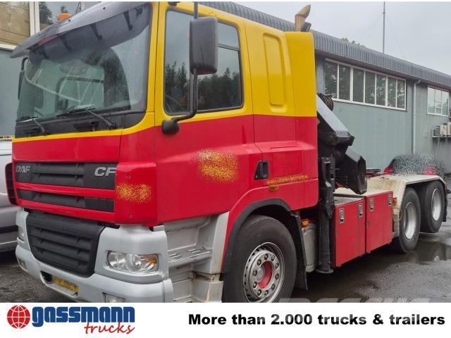 DAF 85 CF 6x2 HMF Kran 2823 K5 Funk Seilwinde Prime Movers