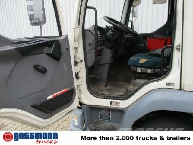 DAF AE 45.150 LF 4x2, Plane Spriegel LBW Flatbed / Dropside trucks