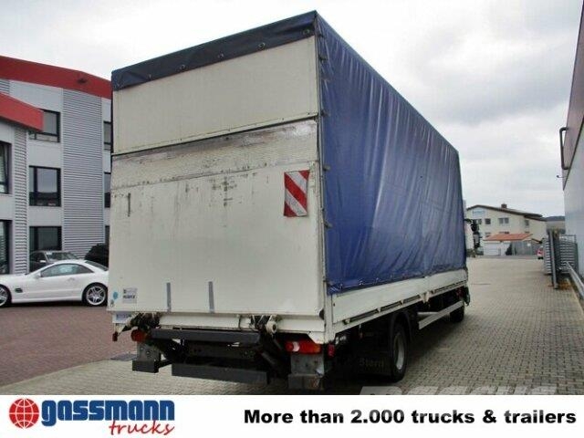 DAF AE 45.150 LF 4x2, Plane Spriegel LBW Flatbed / Dropside trucks