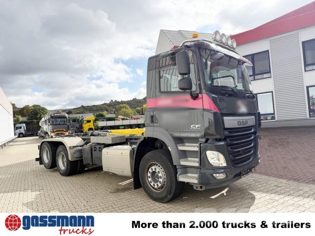 DAF CF 460 FAS 6x2, Navi, Doppelknick, Вантажівки з гаковим підйомом