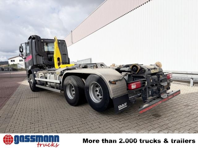 DAF CF 460 FAS 6x2, Navi, Doppelknick, Вантажівки з гаковим підйомом