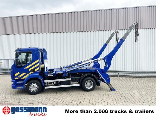 DAF LF 280 4x2, Tele-Absetzer, schwenkbar 케이블 리프트 탈착식 트럭