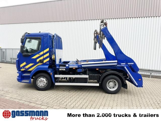 DAF LF 280 4x2, Tele-Absetzer, schwenkbar 케이블 리프트 탈착식 트럭
