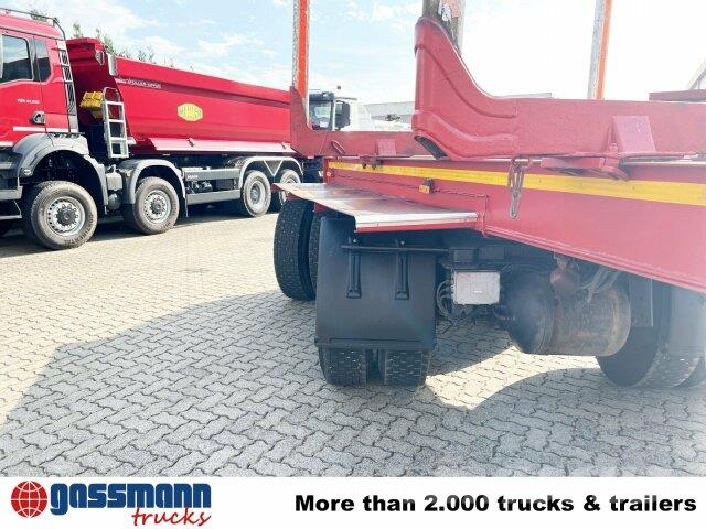 Doll A321, Ausziehbar von 10,7m-15,2m, 2x Lenkachse Semirremolque de transporte de madera