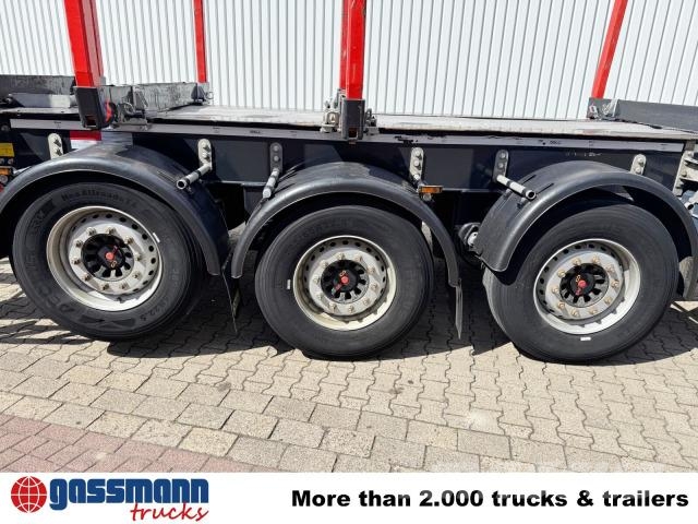 Doll LOGO H3L-14XL, Liftachse, Nachlauflenkachse, Timber semi-trailers