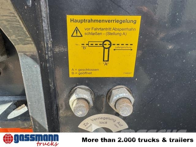 Doll LOGO H3L-14XL, Liftachse, Nachlauflenkachse, Timber semi-trailers