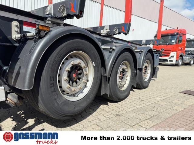 Doll LOGO H3L-14XL, Liftachse, Nachlauflenkachse, Timber semi-trailers