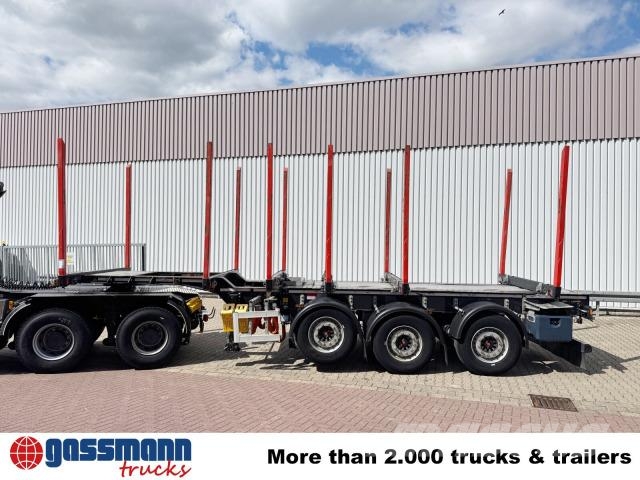 Doll LOGO H3L-14XL, Liftachse, Nachlauflenkachse, Timber semi-trailers