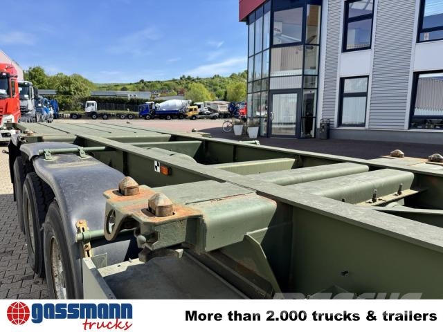 Doll U-74.0 3-Achs Containerchassis, 2x20/20/30/40ft, Other semi-trailers